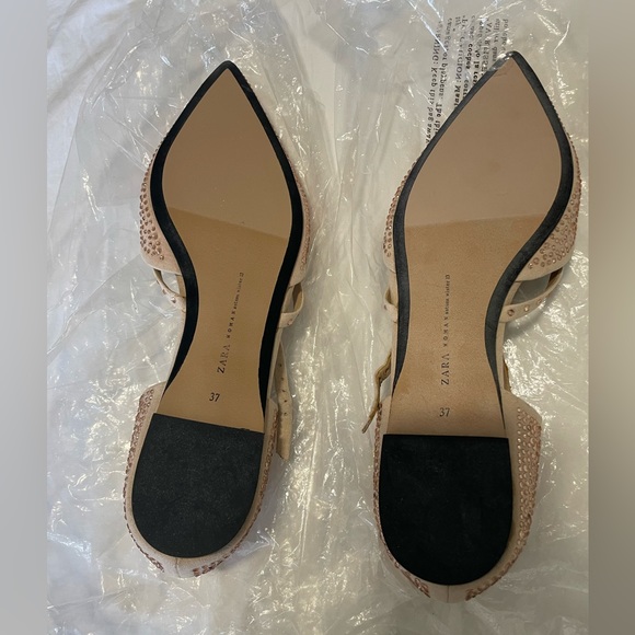 Zara pointed toe flats size 37 - Picture 8 of 12